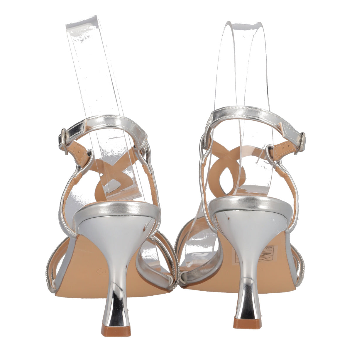 Sandali con Tacco Donna Argento
