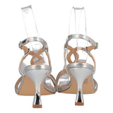 Sandali con Tacco Donna Argento