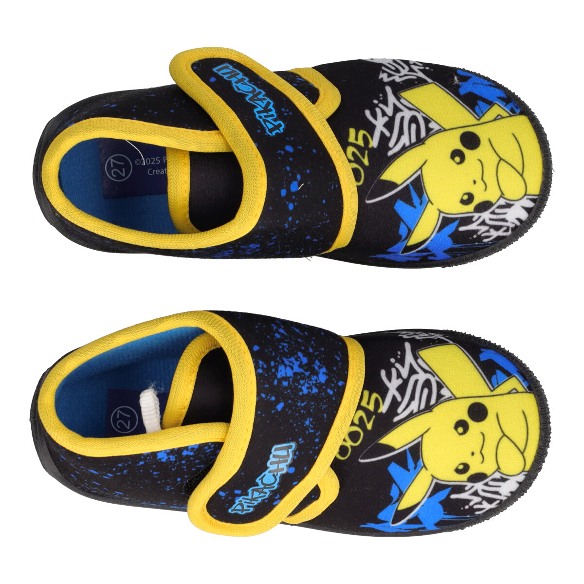 Pantofole Bambini Blu e Gialle  - Pikachu