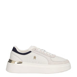 TH SATIN PLATFORM SNEAKER Sneakers Donna Ecru