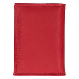 Porta carte Uomo Rosso in Pelle