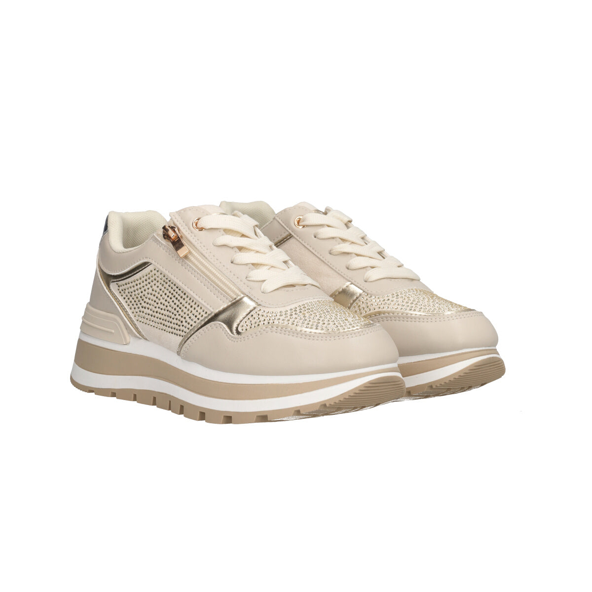Sneakers Donna Beige