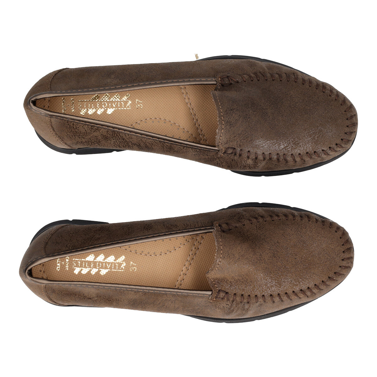 Mocassini Comfort Donna Taupe