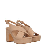 TILDE Sandali con Tacco Donna Beige