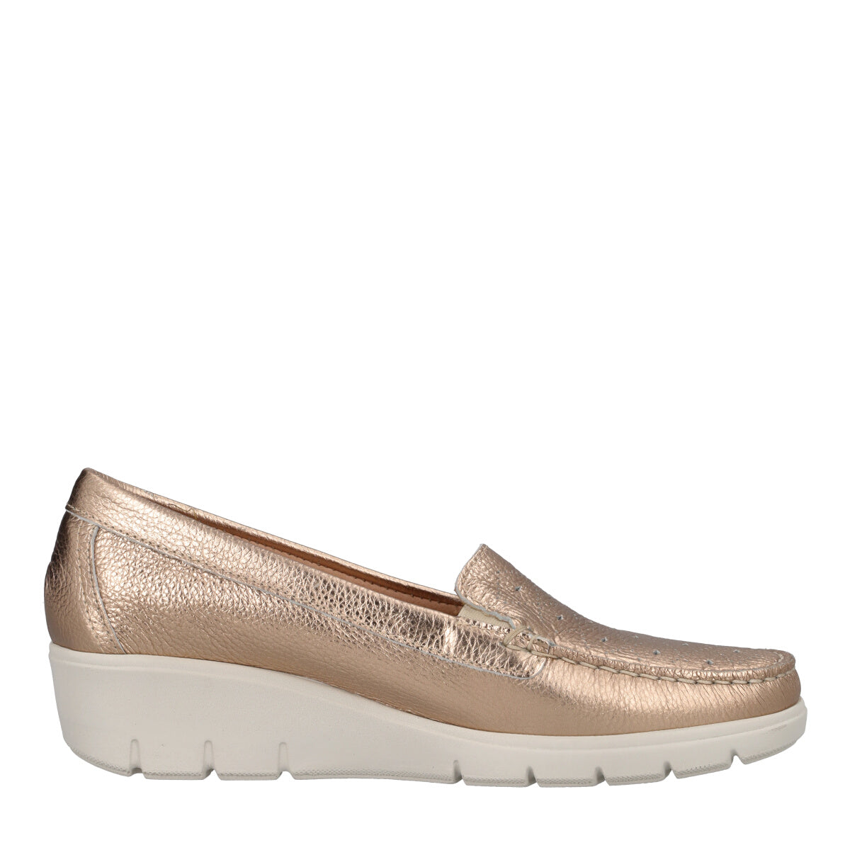 Mocassini Donna Bronzo