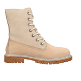 RIVER 2 Polacchi Donna Crema In Pelle