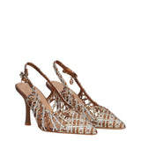 Slingback Donna Bronzo, Argento e Oro