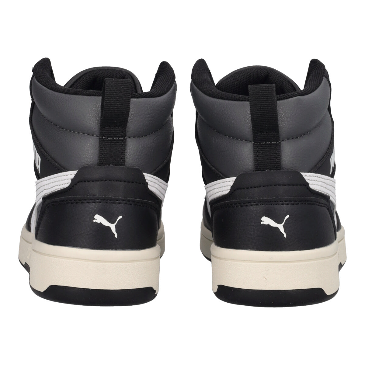 REBOUND V6 MID JR Sneakers Junior Nere e Bianche