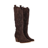 Stivale Donna Marrone