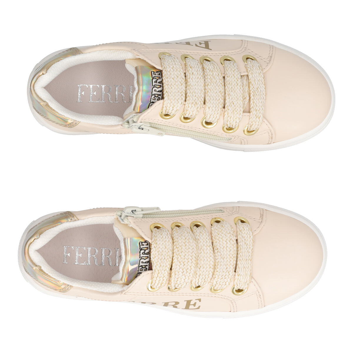 Sneakers Bambina Beige