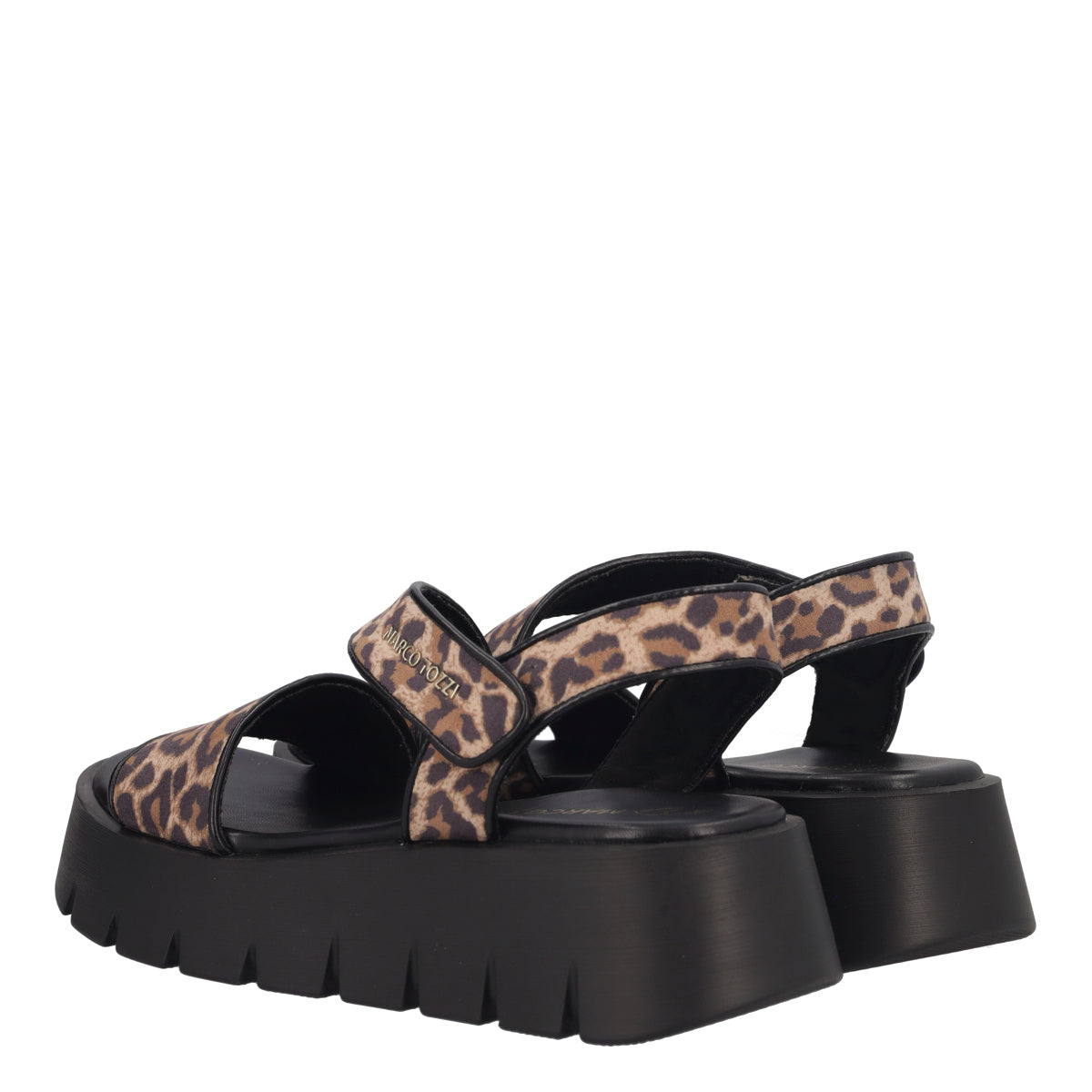 Sandali Donna Neri e Leopard