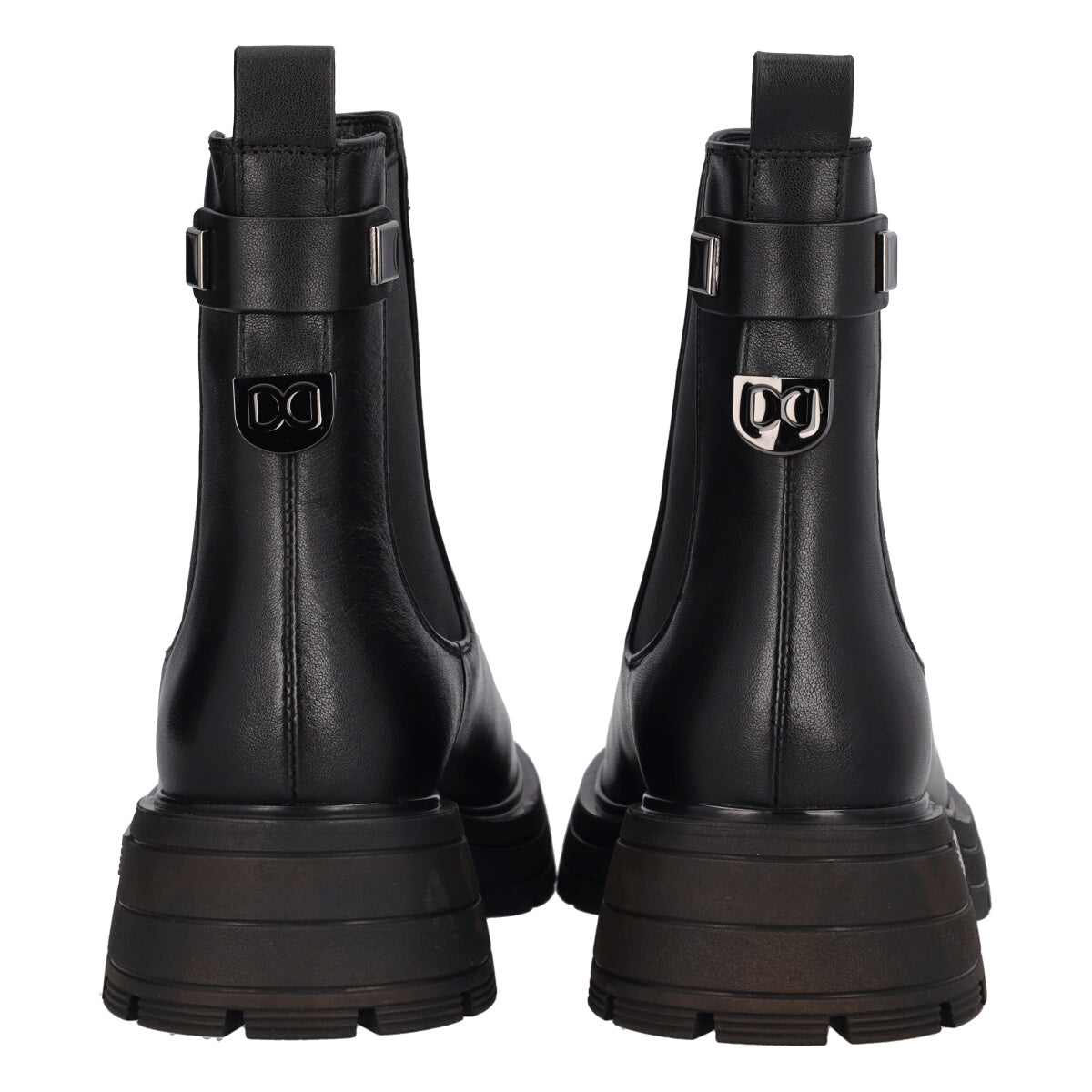 Stivaletti Donna Neri in Pelle