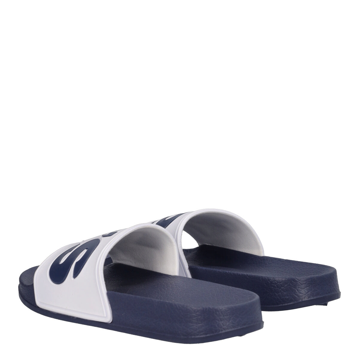 JUNEL Ciabatte Mare Bambini Blu e Bianche