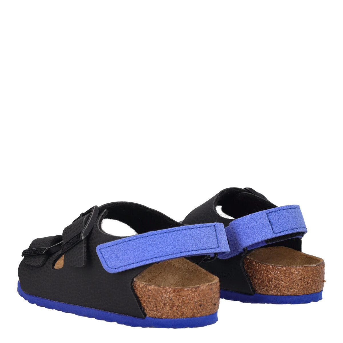 MILANO HL KIDS Ciabatte Bambino Nere e Blu Narrow Fit