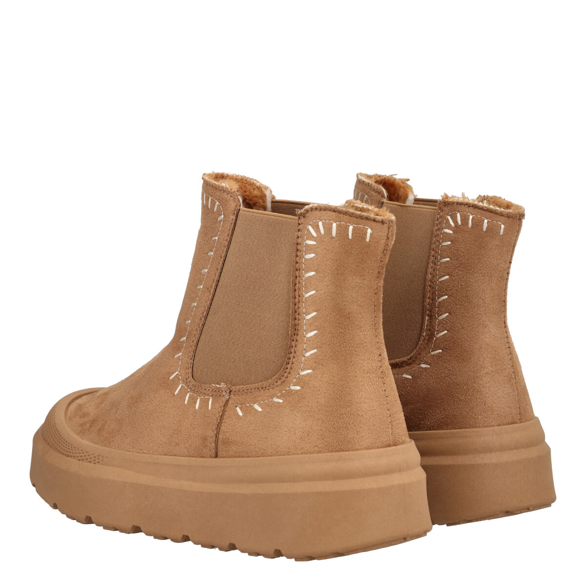 Stivaletti Donna Camel