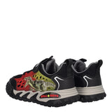 VELOCIRAPTOR Sneakers Bambino Nere con Luci