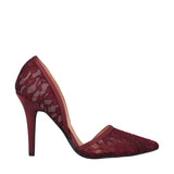 Decolletè Donna Burgundy