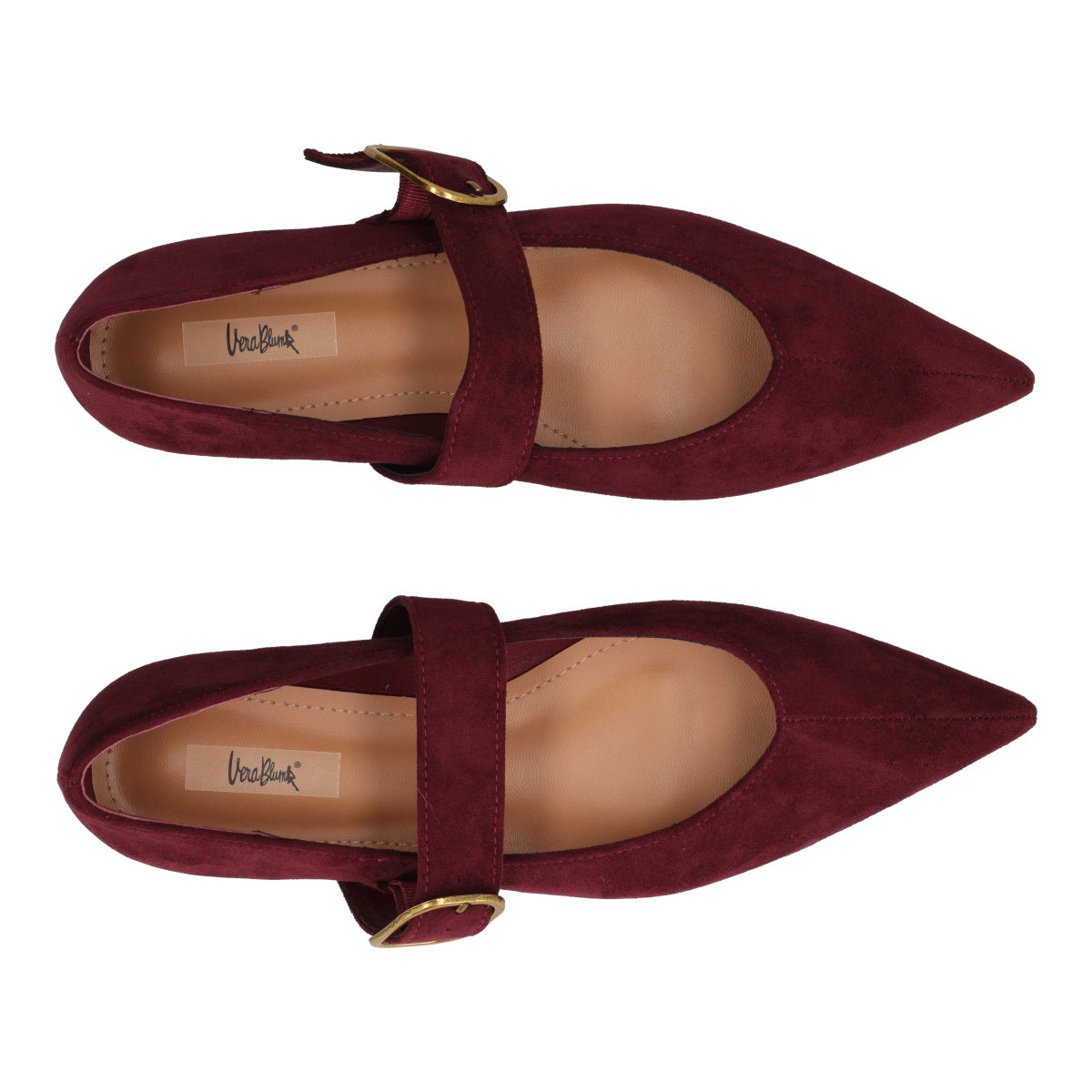 Ballerine Donna Bordeaux