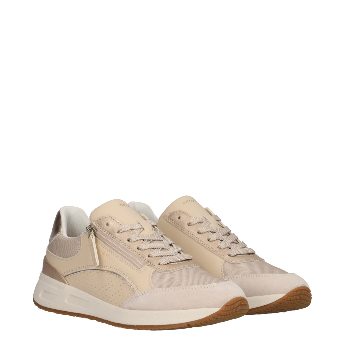 BULMYA Sneakers Donna Beige e Oro