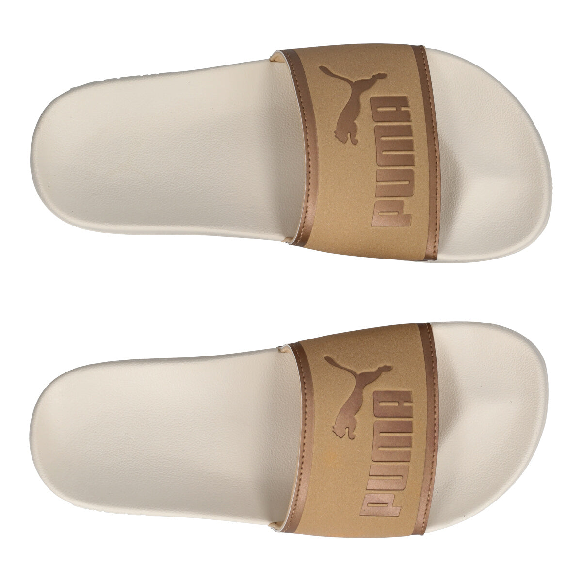 LEAFCAT 2.0 AQUA METALLICS Ciabatte Mare Donna Oro