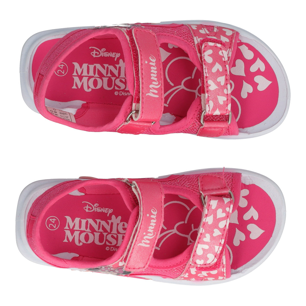 Sandali Bambina Fuxia Minnie Mouse