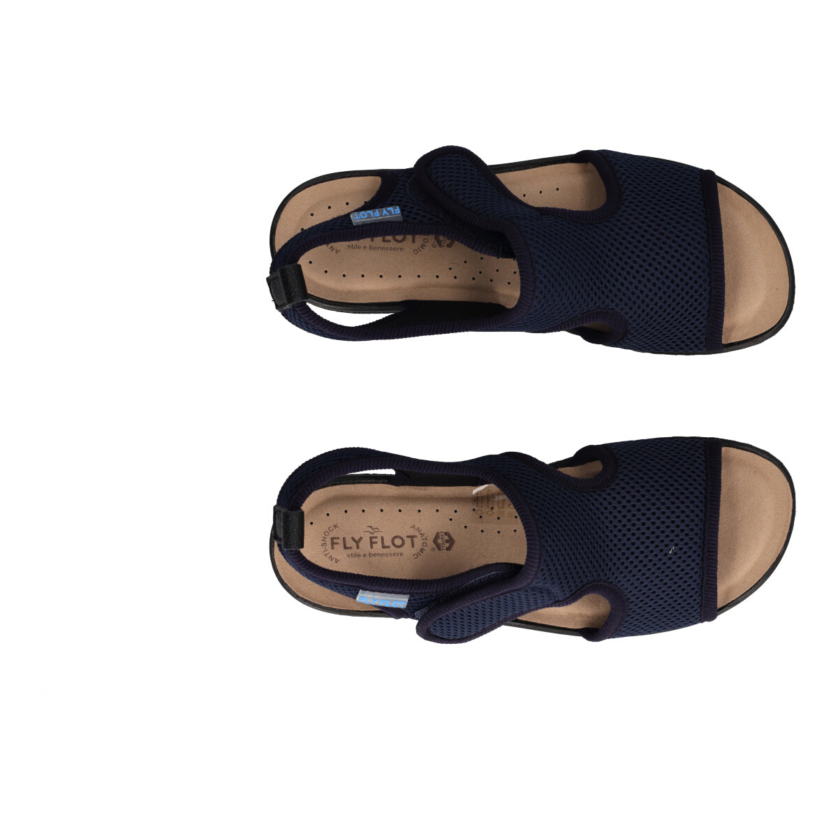 Sandali Comfort Donna Blu