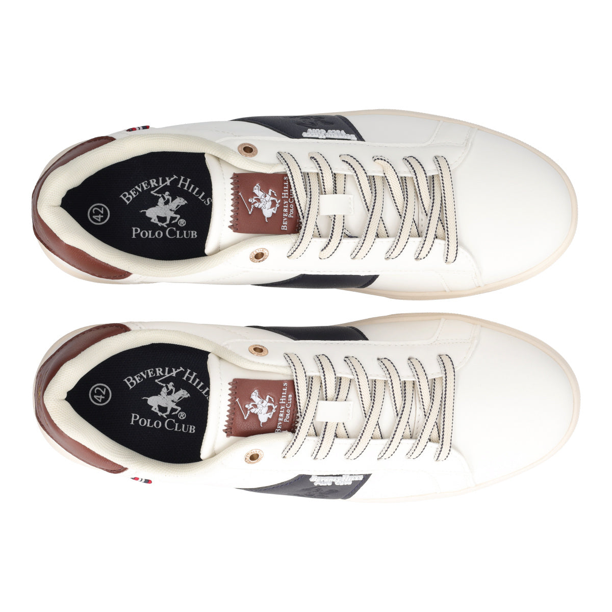 JUSTIN MIX Sneakers Uomo Bianche