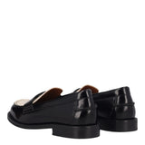 Mocassini Donna Neri e Burro