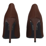 Decolletè Donna Marroni Opache tacco 11