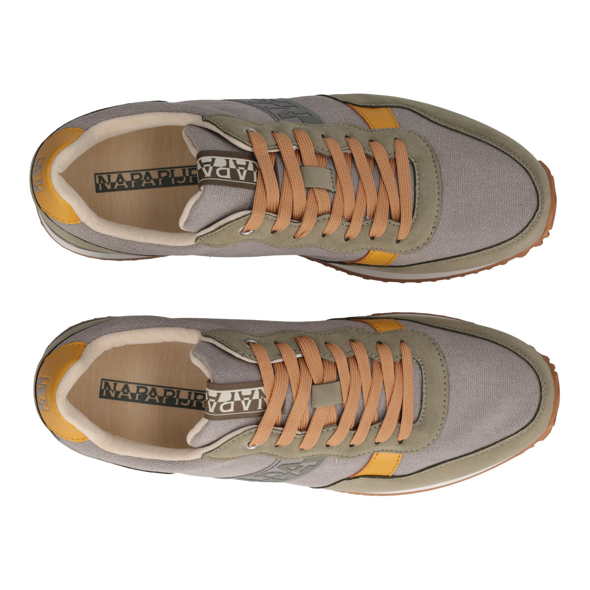 COSMOS 01 Sneakers Uomo Grigie e Verdi