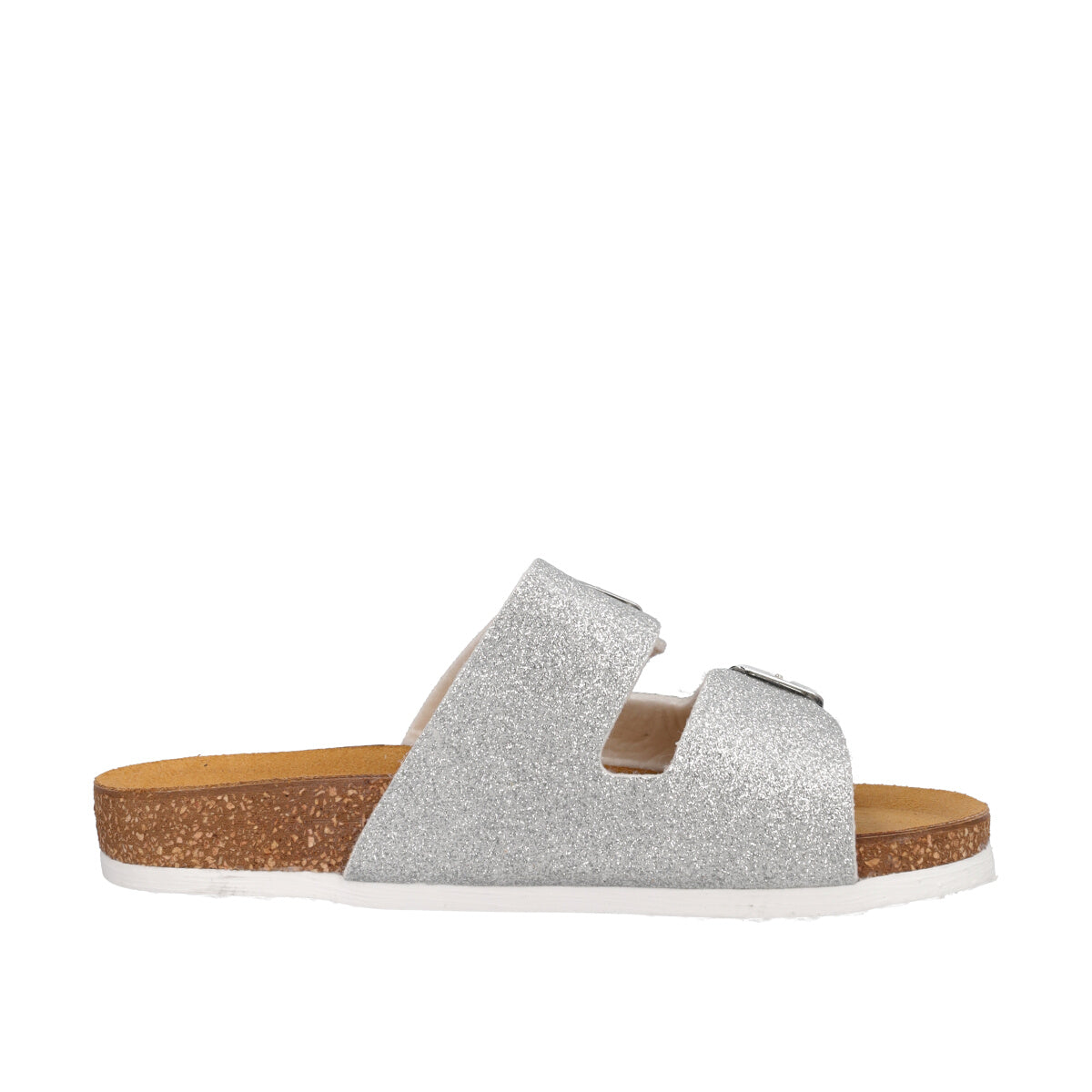 Ciabatte Bambina Argento Glitter