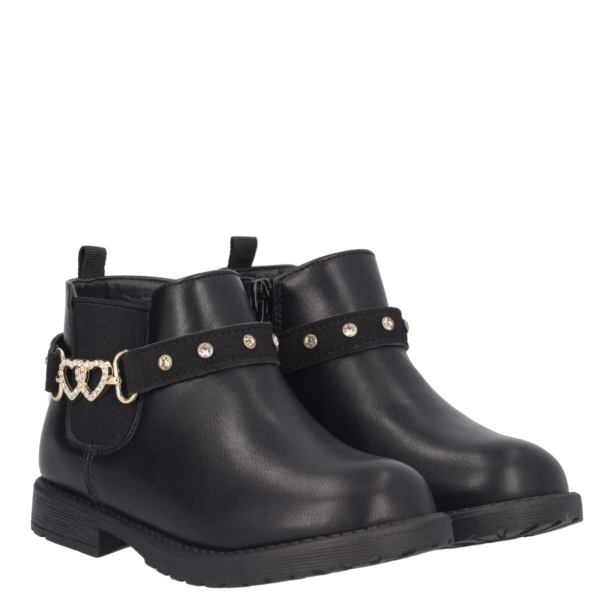 Stivaletti Bambina Neri