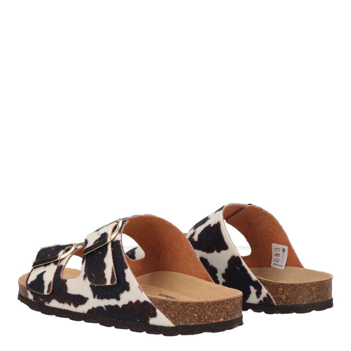 Ciabatte Donna Con Fibbie Muccata