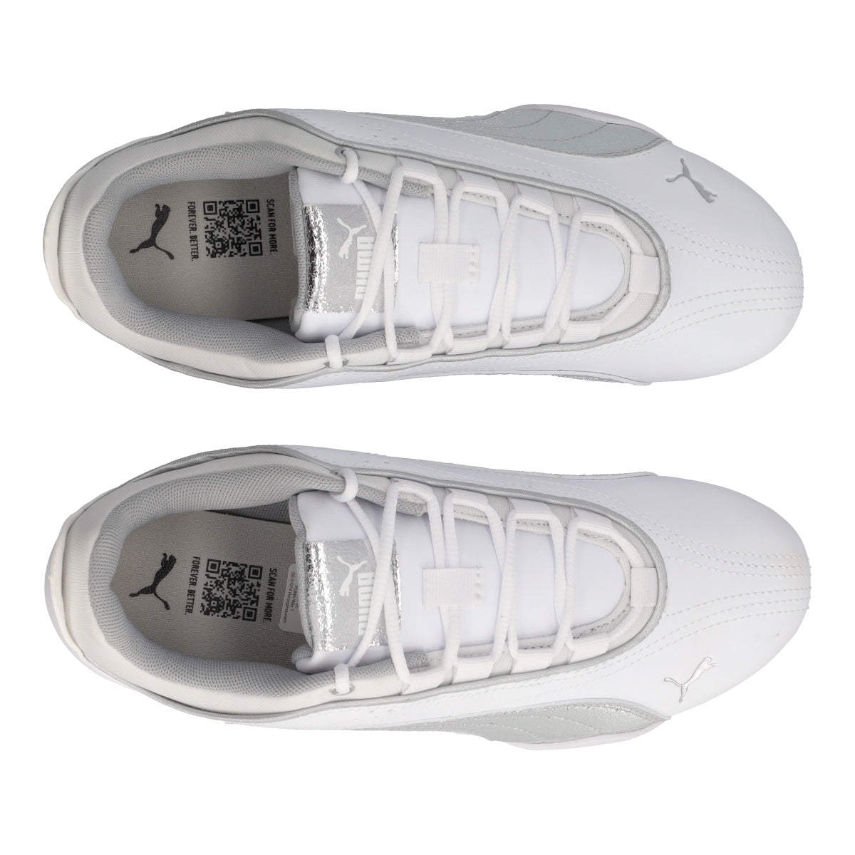 CATCH SOLEIL METALLIC Sneakers Donna Bianche e Argento