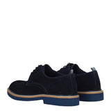 PARK Stringate Uomo Blu in Pelle