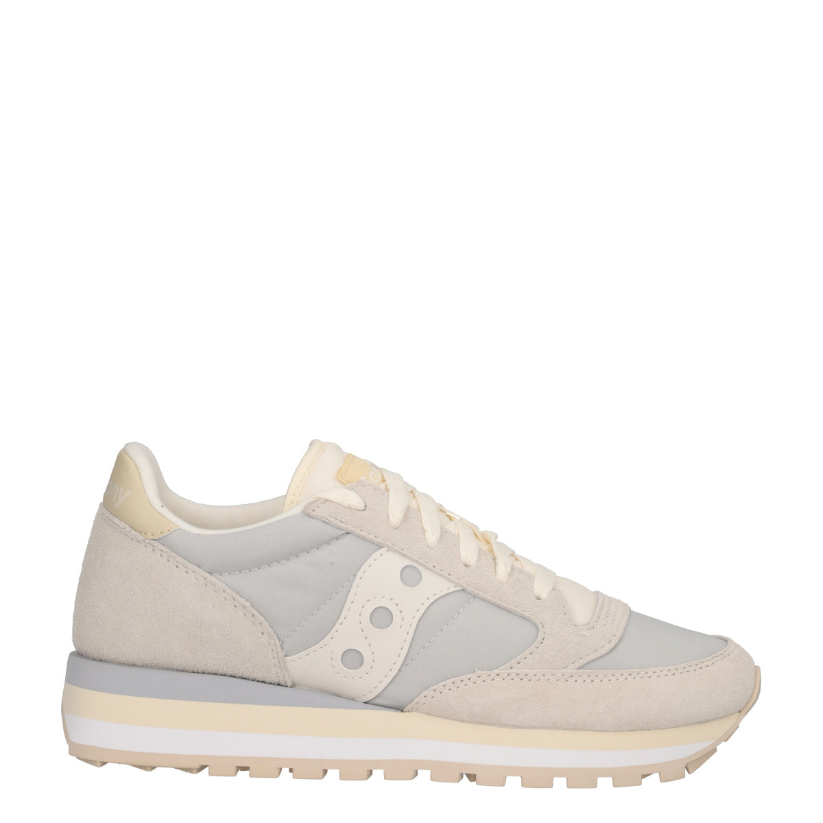JAZZ TRIPLE Sneakers Donna Beige e Azzurre