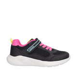 SPRINTYE Sneakers Bambina Nere e Fuxia