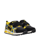 Sneakers Bambino Nere e Gialle Batman con Luci