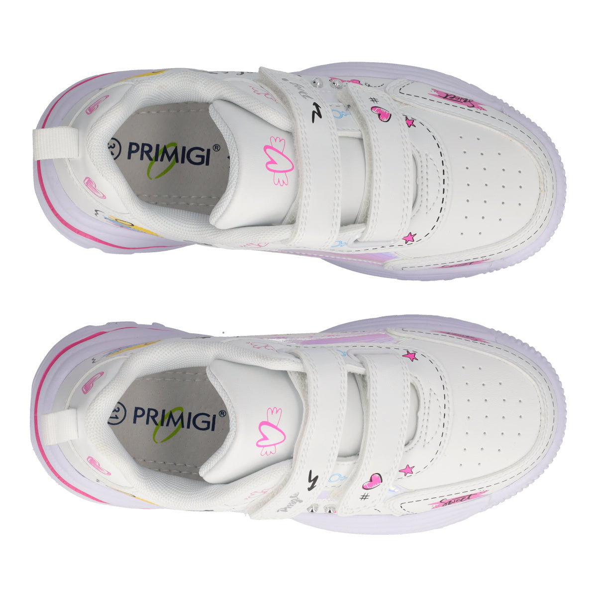 GIRL DISSY Sneakers Bambina Bianche