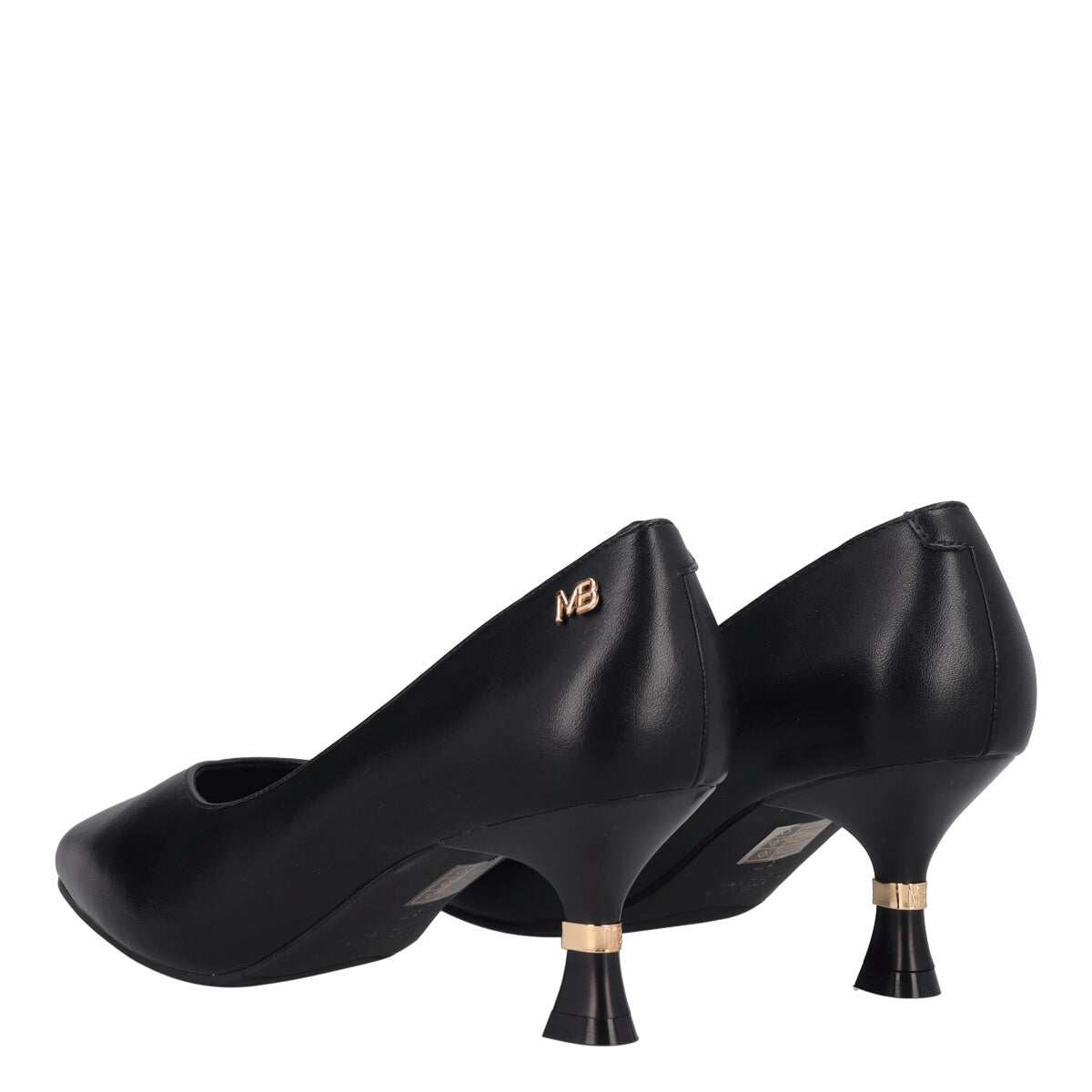 Decolletè Donna Nere e Oro