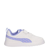 COURTFLEX V3 DOTTY V INF Sneakers Bambina Bianche e Lilla