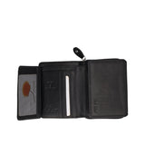 Portafoglio Donna Nero in Pelle