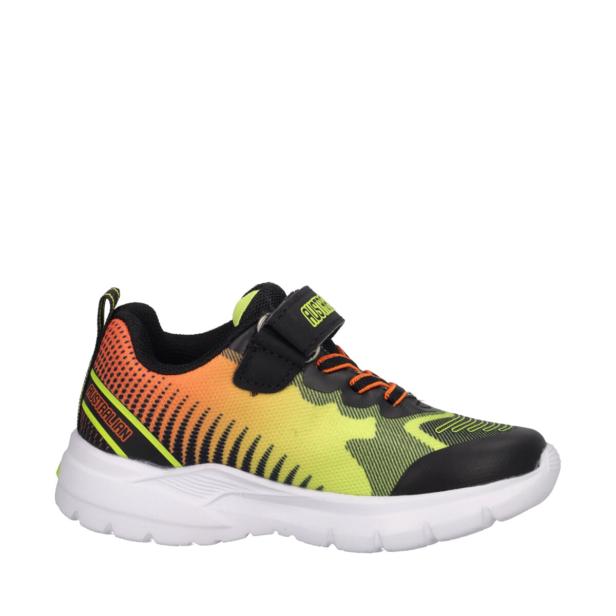 FLASH II TD Sneakers Bambino Nere, Gialle e Arancioni