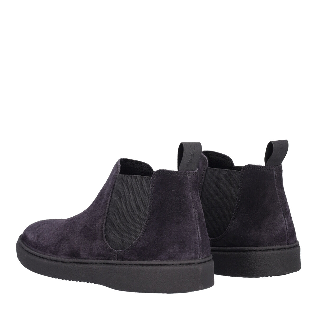 WAXY Stivaletti Uomo Blu in Pelle Scamosciata