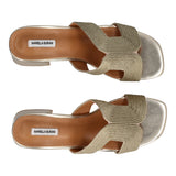 Ciabatte Donna Platino