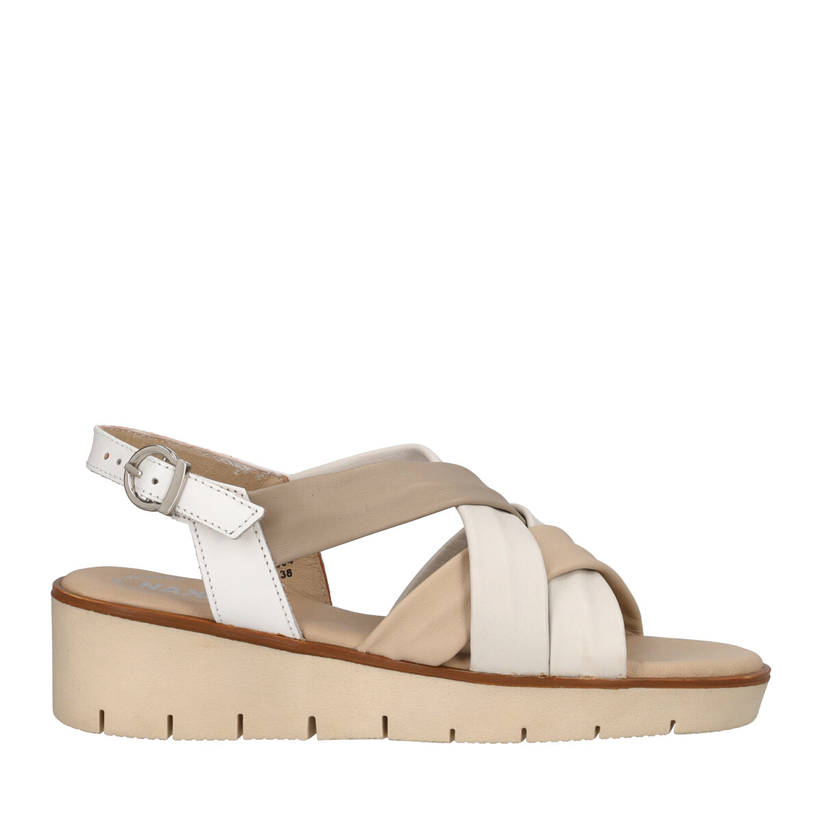 Sandali Donna Bianchi, Beige e Latte