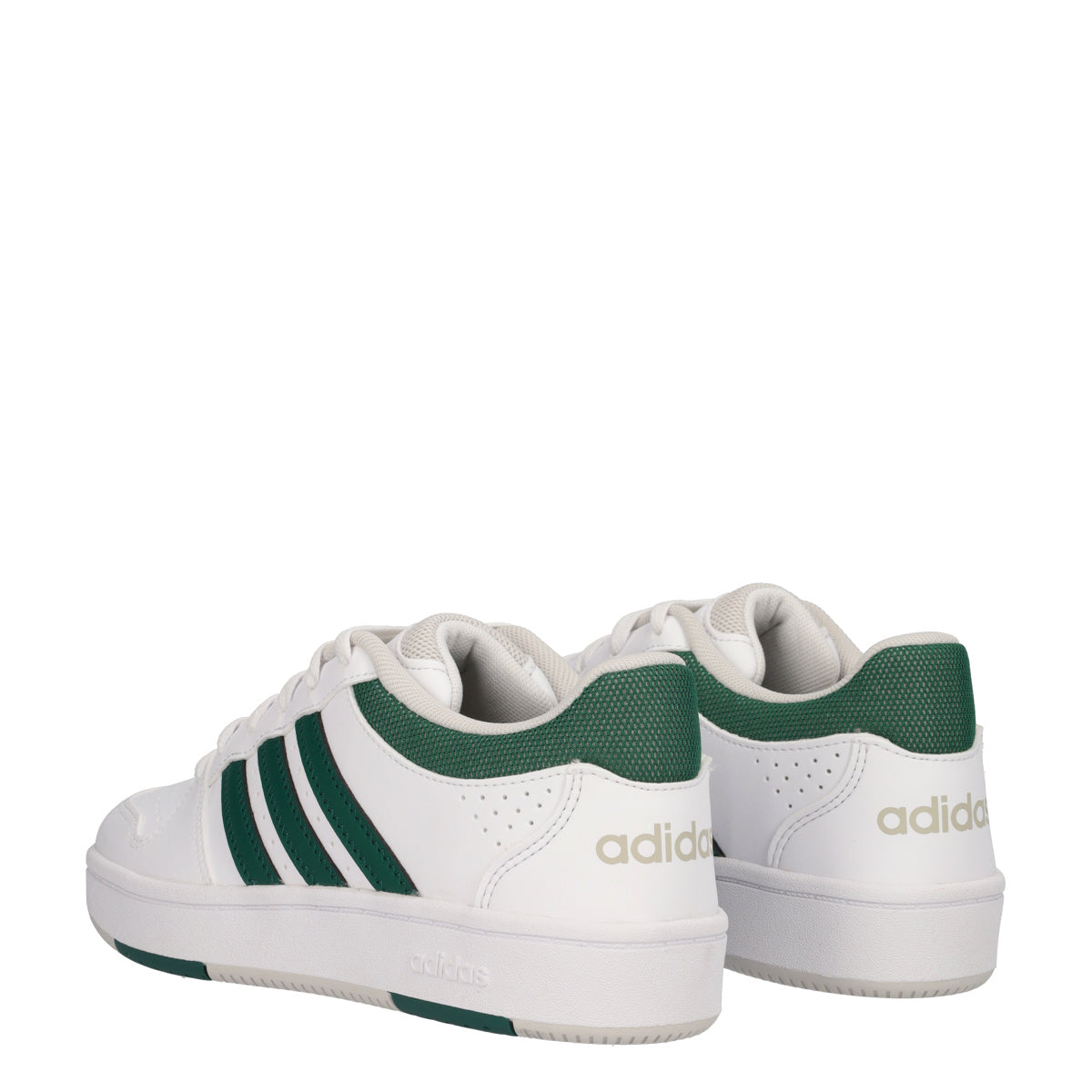 HOOPS CLASSIC J Sneakers Junior Bianche e Verdi