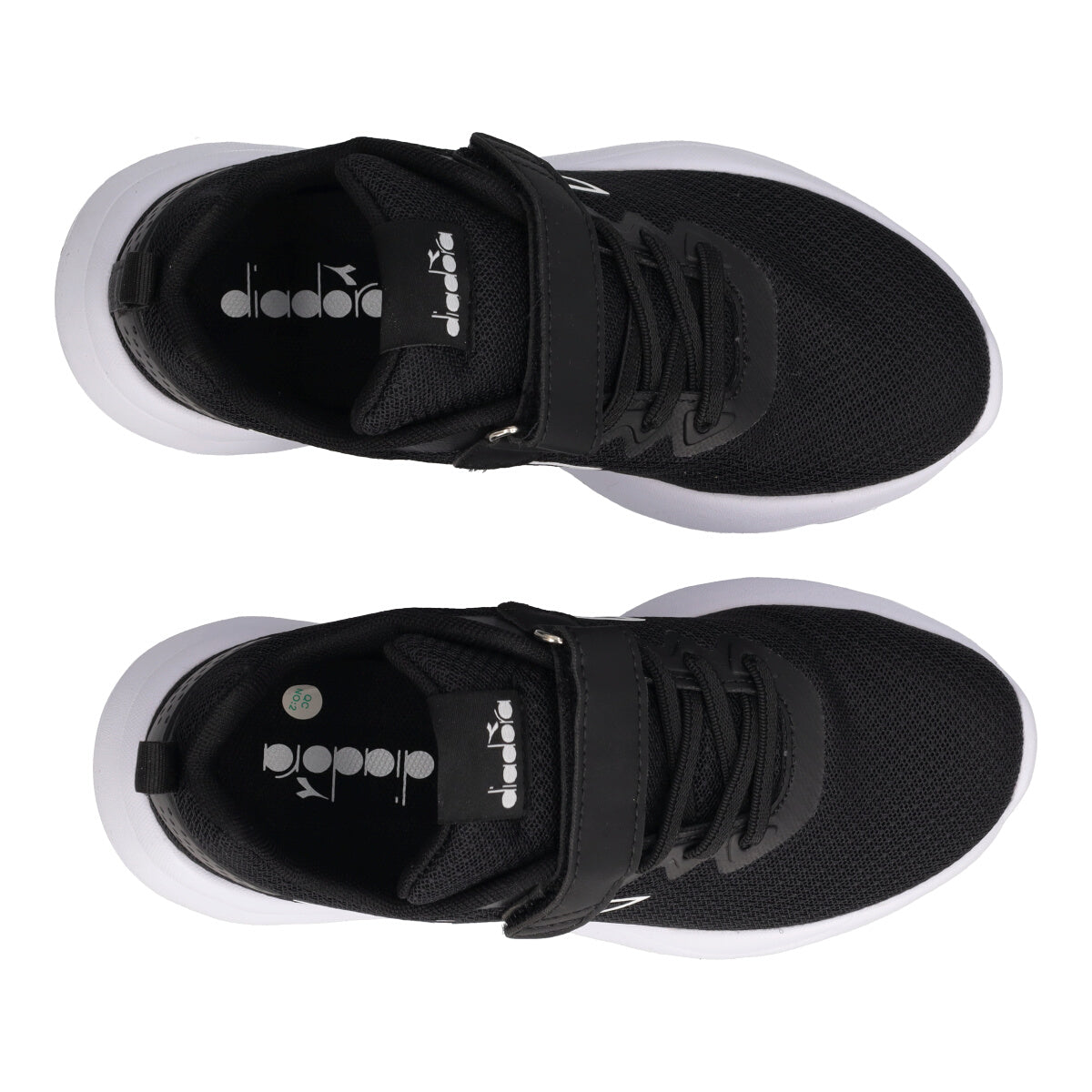 EVO RUN PS Sneakers Bambini Nere e Bianche