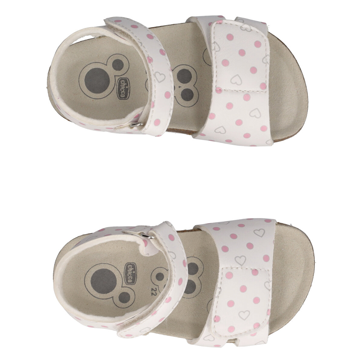 FIORE Sandali Bambina Bianchi