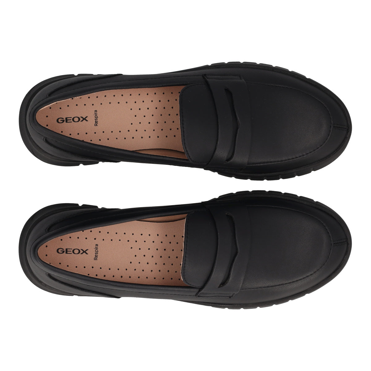 FLEXTRIDE Mocassino donna in pelle nera